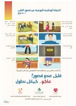 الحملة الوطنية للتوعية عن قصور القلب 2011