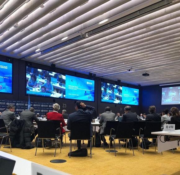 Abiad Calls at the WHO Meeting on Gaza for an Immediate Ceasefire