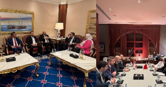 Nassereddine Continues his Meetings in Qatar and Meet with his Egyptian and Bahraini Counterparts