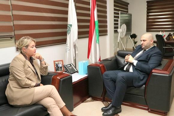 Nassereddine Meets with Poland Ambassador