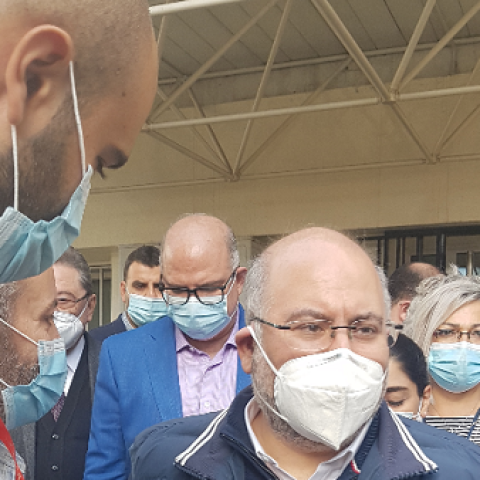 Minister Abiad Visits Tripoli Hospital: Precautionary Measures Should Be Taken