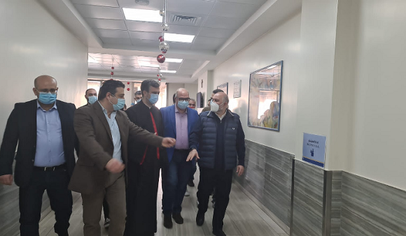 Abiad Oversees the Vaccination Campaign at Zgharta Hospital
