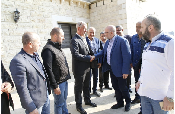Abiad Oversees the Vaccination Campaign in the Village of Hisah, Akkar