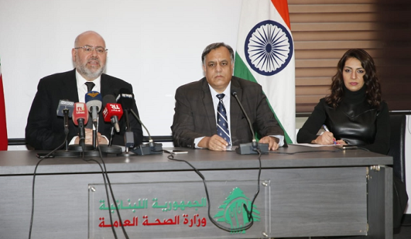 Minister Abiad Received a Donation of Prosthetics from India