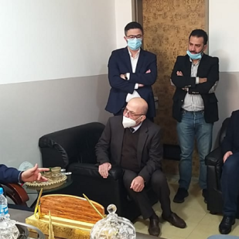 Abiad Visits Siblin Hospital: The Vaccine will Save us from the next Tsunami