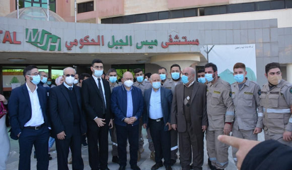 وزير الصحة من مستشفى ميس الجبل: نسعى لدعم المستشفيات الحكومية 