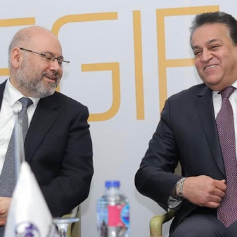 Minister Abiad Met with his Egyptian Counterpart and the WHO Regional Director in Cairo