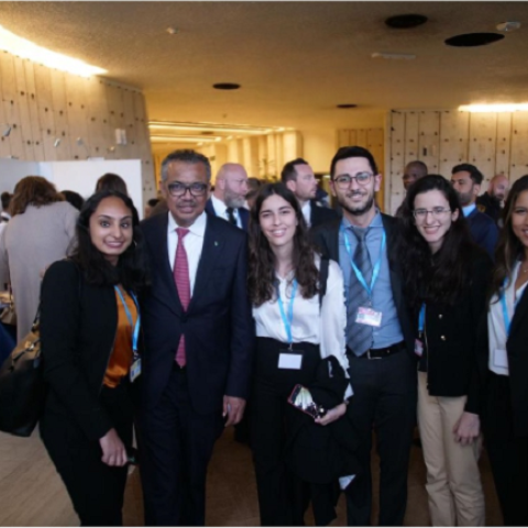 The Student Delegation that Took Part in the World Health Assembly Stressed the Need to Provide Medical Support to Lebanon