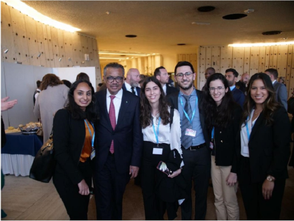 The Student Delegation that Took Part in the World Health Assembly Stressed the Need to Provide Medical Support to Lebanon