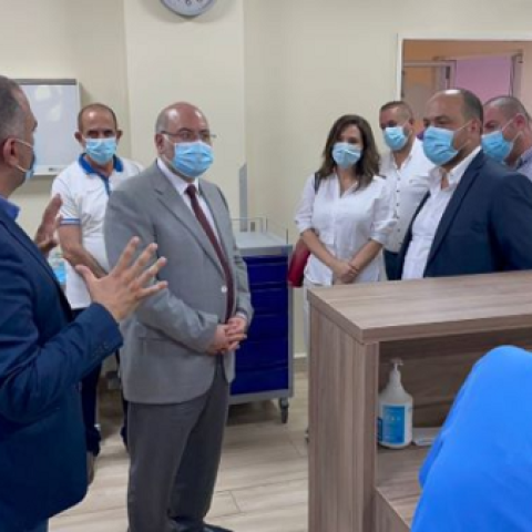 Minister Abiad Toured Chouf's Health Centers and Visited Jezzine Governmental Hospital