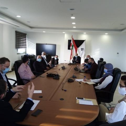 Coordination Meeting Held at the MoPH in Preparation for the Vaccination Campaign to be Launched Monday