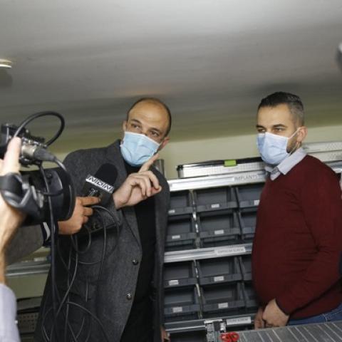 Minister Hasan Raided a Warehouse of Medical Supplies being Sold at the Exchange Rate of the Lebanese Pound