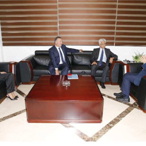 Minister Abiad Discussed with the World Bank Delegation Collaboration Projects