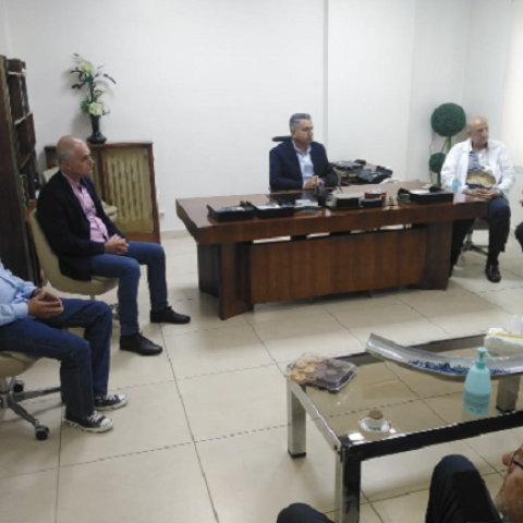A Delegation of the MoPH Visits the Islamic Charitable Hospital in Tripoli, Expressing Solidarity with its Staff