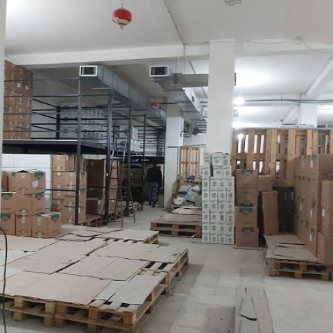 The Ministry's Pharmacy Inspection Committee Raided a Warehouse of Food Supplements