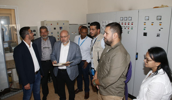 Abiad and a Delegation of International Organizations Visit Arsal Camps and Hermel Governmental Hospital