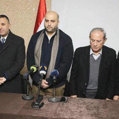 ناصر الدين في مستشفى صلاح غندور: للعمل على تعزيز الثقة والصمود وتأمين الحاجات الصحية للناس