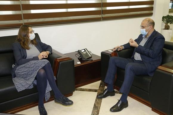 Minister Hasan and the Ambassador of Denmark Discuss Areas of Health Cooperation