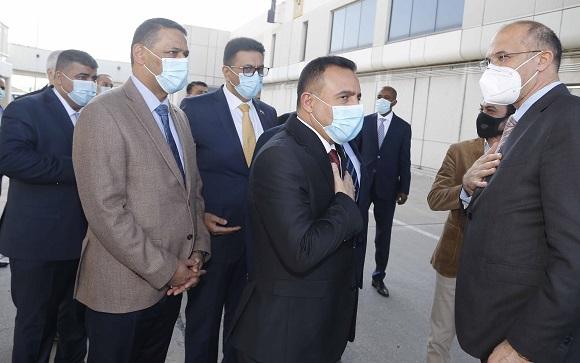 Iraqi Health Minister Al-Tamimi Arrives to Beirut Airport