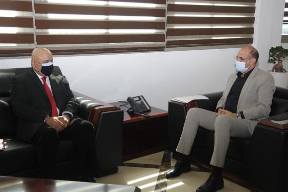 Hasan Held an Assessment Meeting with the World Bank Regional Director for the Mashreq Department