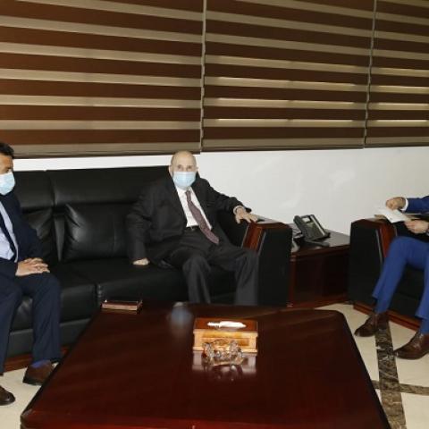 Hasan Receives an Invitation to Participate in the 55th Session of the Arab Health Ministers' Council