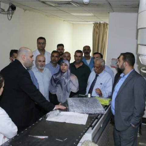 The Director of Rafik Hariri Hospital Thanks the Minister of Public Health for his Inspection Visit