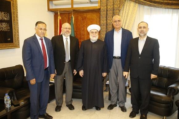 Abiad Visited the Tripoli Fatwa House and Met with Mufti Imam