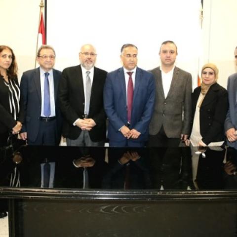 Abiad Chairs a Meeting of Directors of Governmental Hospitals in the North and Akkar