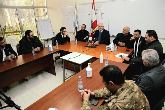 Abiad Met in Tyre with Directors of Governmental and Private Hospitals