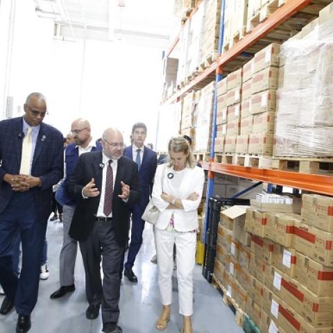 Minister Abiad Received Cancer Drugs from the Italian Ambassador