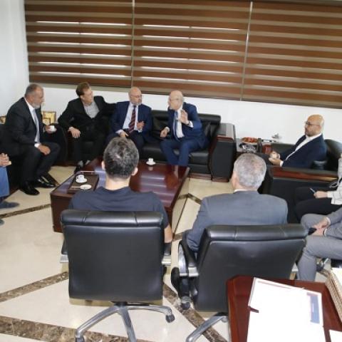 Mikati Participates in a Meeting at the MoPH to Discuss the Plan to Increase the Readiness of the Health Sector