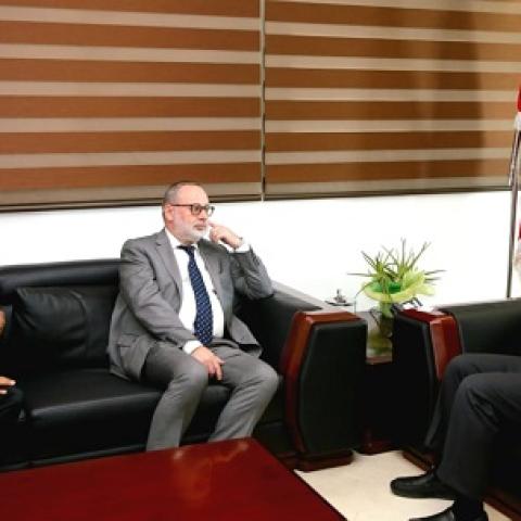 Abiad and the Ambassador of Norway Discussed Epidemiological Surveillance Programs