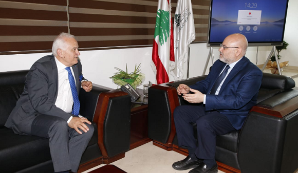 Minister Abiad Congratulates Pr. Jamal Ayoubi on His Achievement