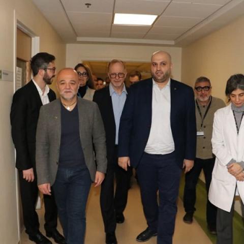 Nassereddine Reviews Progress at the Public Health Emergency Operation Center