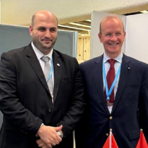 Nassereldine Continues his Meetings in Geneva to Support the Lebanese Health System