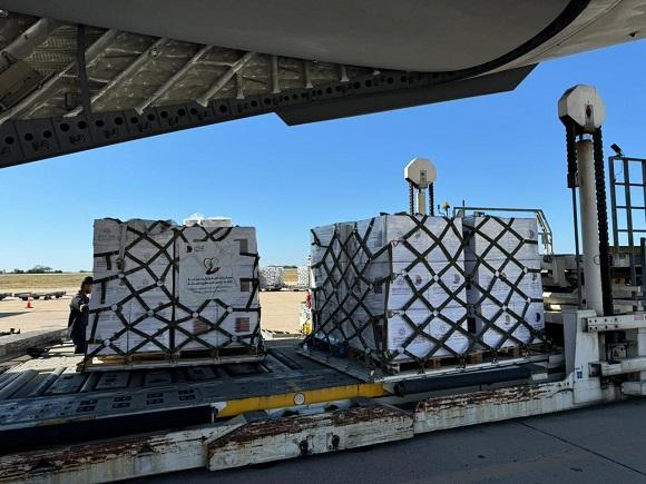 Additional Medical Aid Arrives at Rafic Hariri International Airport
