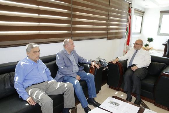 A Delegation from the General Labor Union in Lebanon Visited the Minister of Public Health