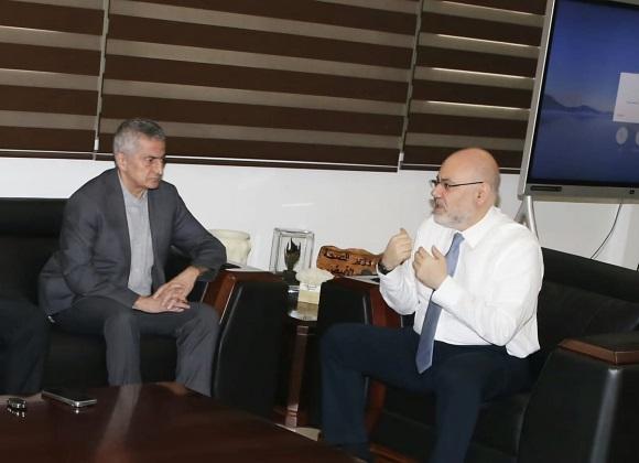 Abiad Praises Fruitful Cooperation, and Al-Khalil: We are Mobilized in These Difficult Circumstances