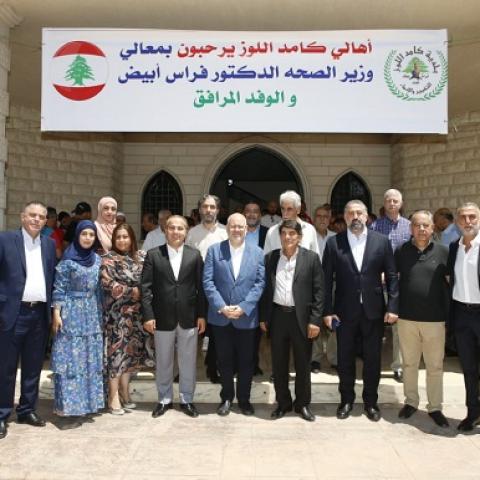 Abiad during his Bekaa Tour: We Pay Attention for the Remote and Distant Areas