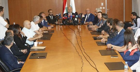 Abiad and Bakhash Launche the Initiative of Specialized Clinics for Long-term Treatment of the Wounded