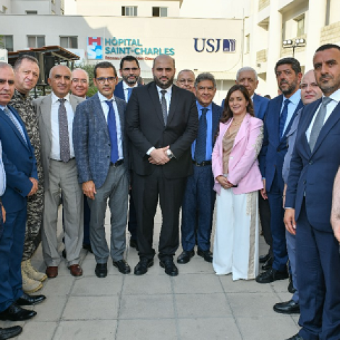 وزير الصحة افتتح قسم الأمراض النفسية في مستشفى سان شارل