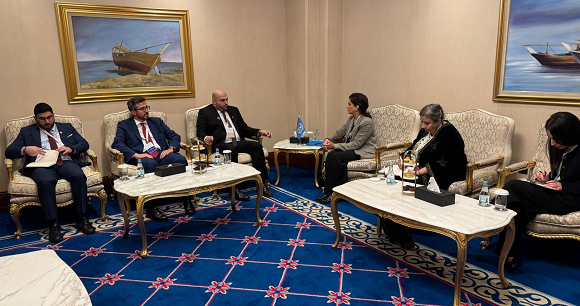 Nassereddine Participate in the Mental Health Summit in Qatar and met the Regional Director of the WHO