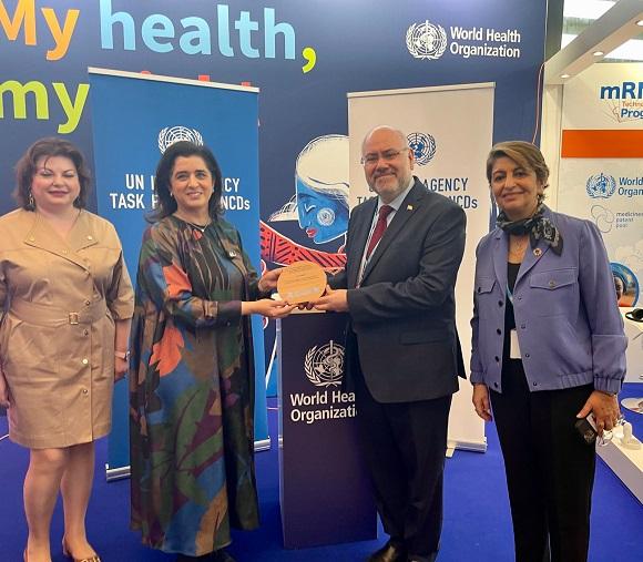 Award for MoPH in Geneva in Recognition of Its Efforts on the “Step by Step” Programme