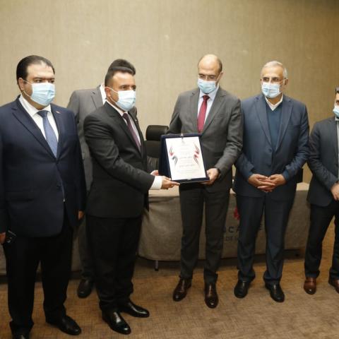 Minister Hasan And His Iraqi Counterpart Signed a Framework Agreement to secure Oil in Exchange for Medical Services