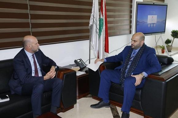 Nassereldine Met with the Egyptian Ambassador and Discussed Bilateral Cooperation with a Delegation from the EU