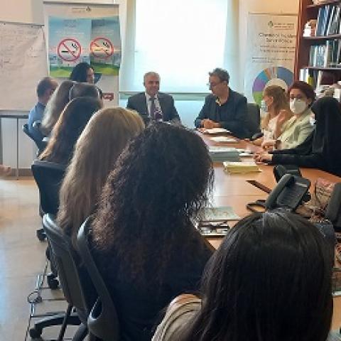 Coordination Meeting at the MoPH to Launch a National Strategy on the "World No Tobacco Day"
