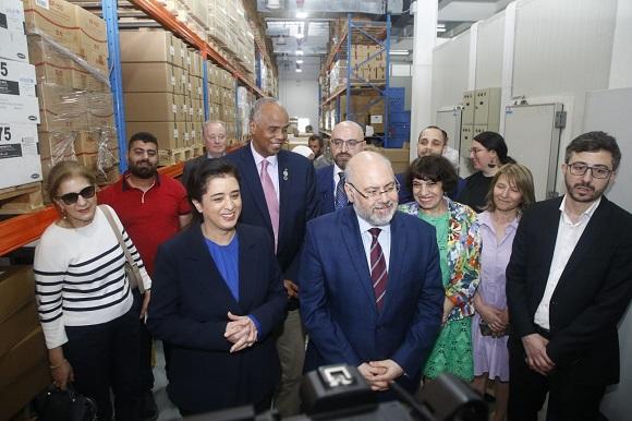 Abiad Visites with the WHO Regional Director the Health Buildings in Karantina