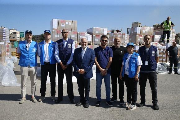 Abiad Receives at the Airport a Shipment of International Medicines and Medical Supplies