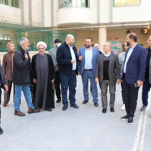 Nassereddine Visits Imam Al-Khoei Charity in Douha Al-Hoss