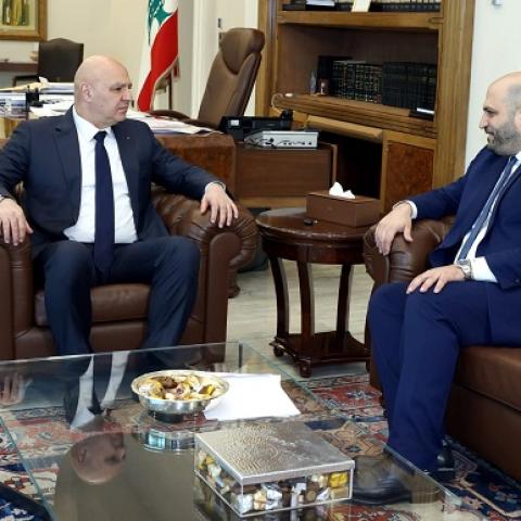 President Aoun Discusses with Nassereddine the Health Situation in Lebanon